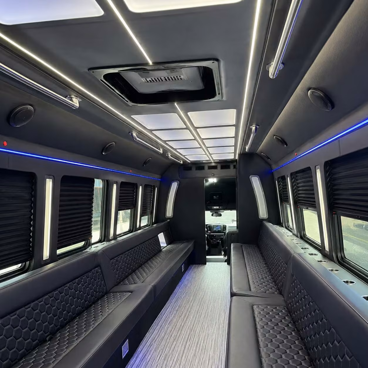 party bus interior