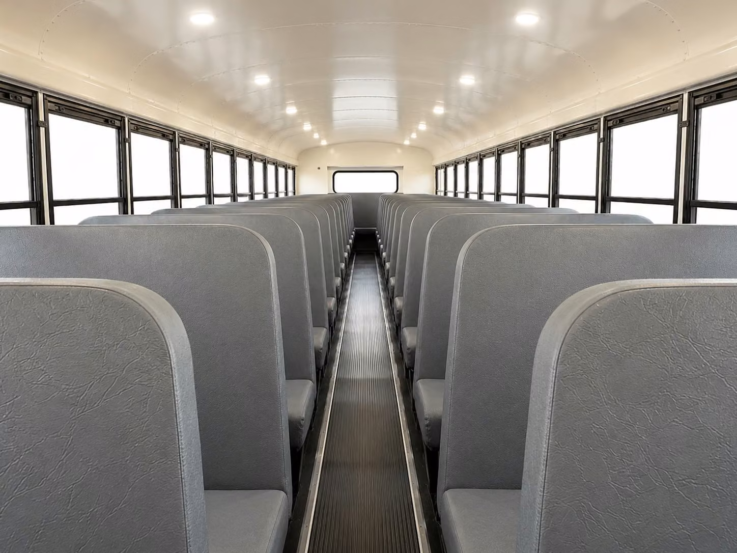 school bus interior