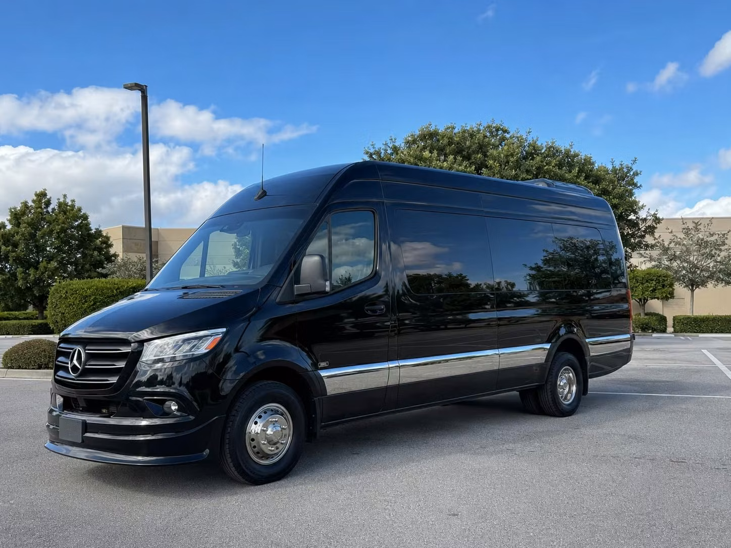 sprinter van with driver