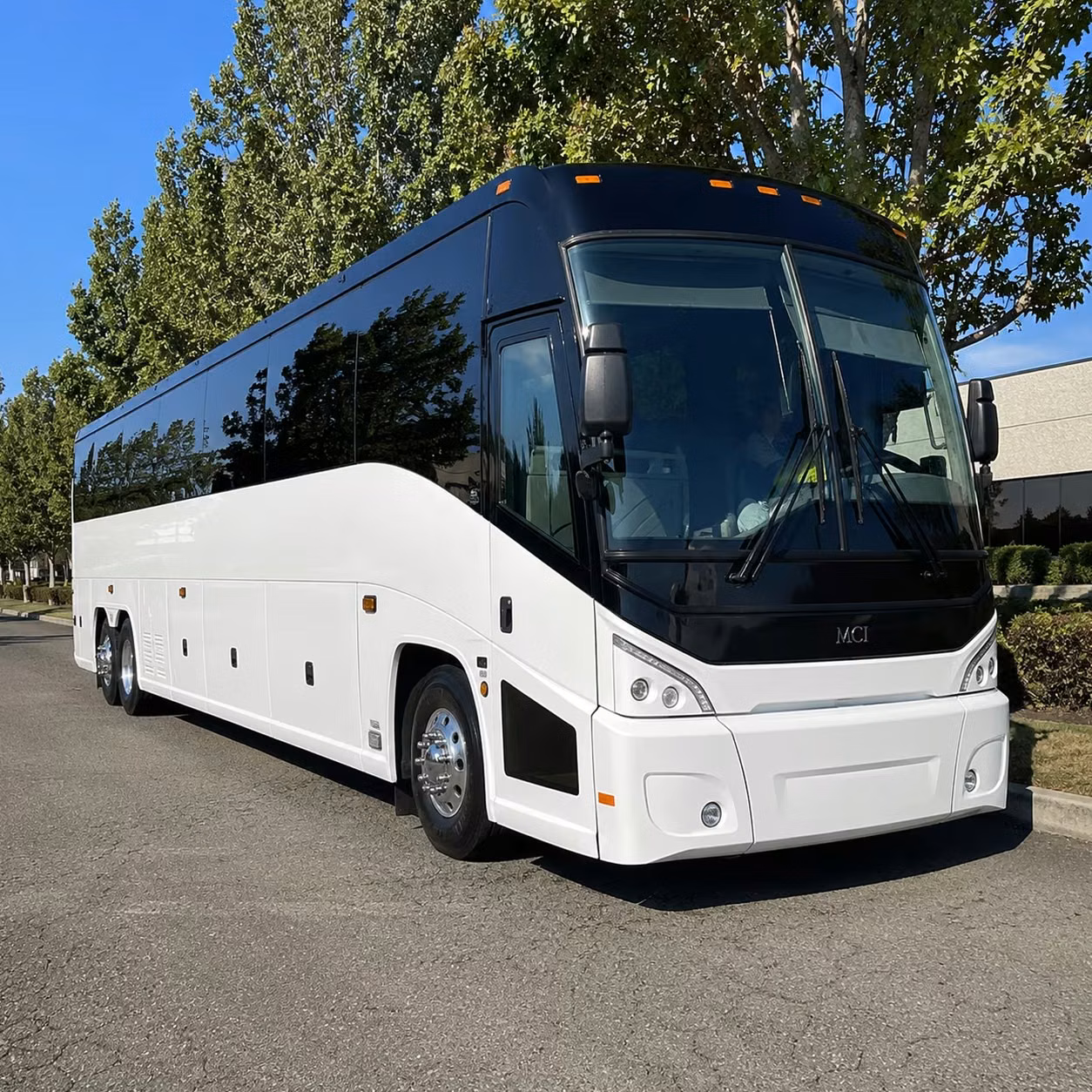 wichita falls charter bus rental exterior