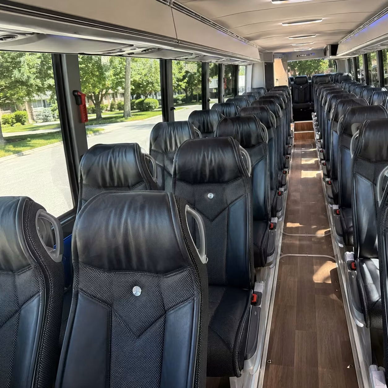 wichita falls charter bus rental inside