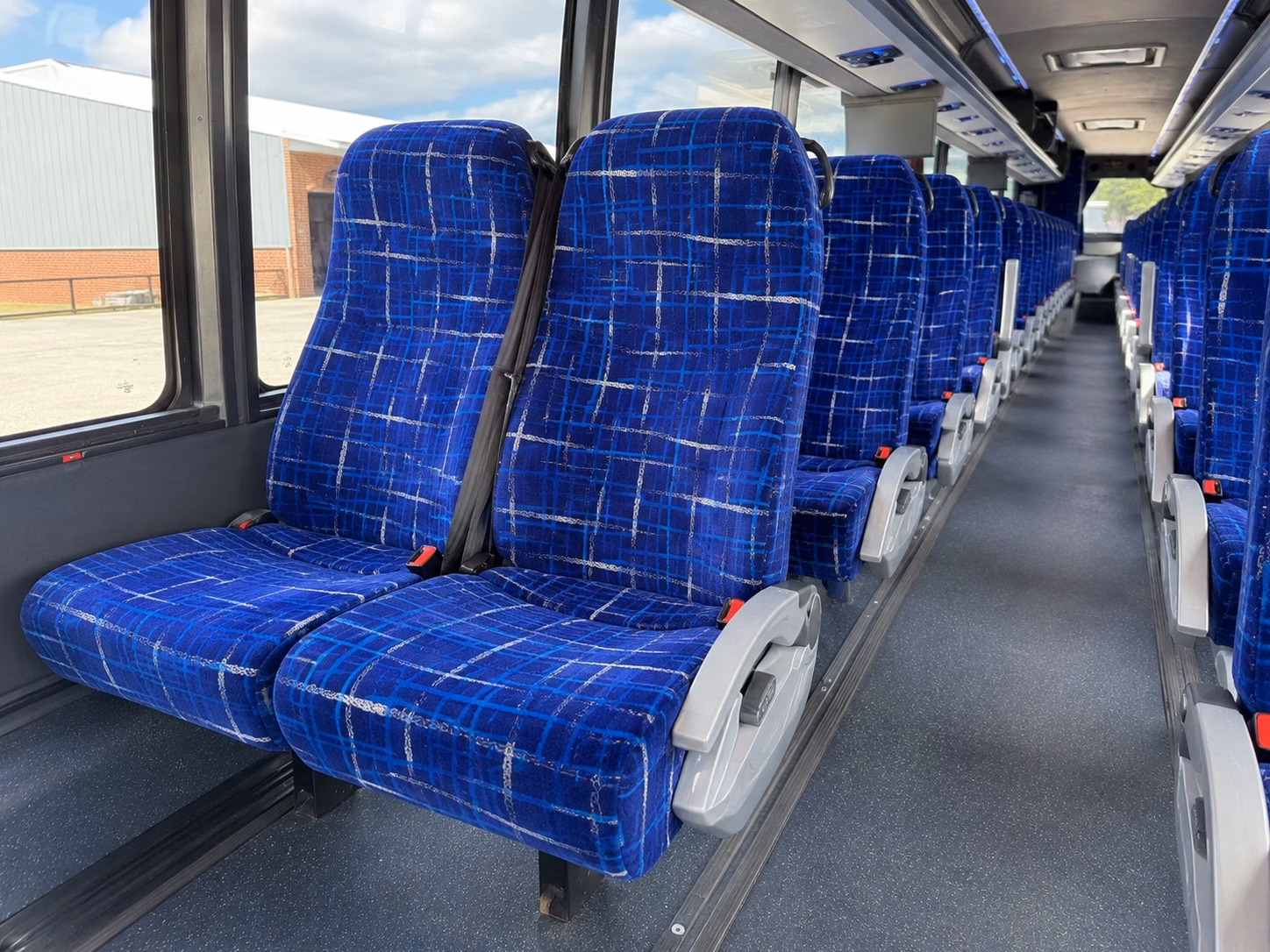wichita falls charter bus rental interior