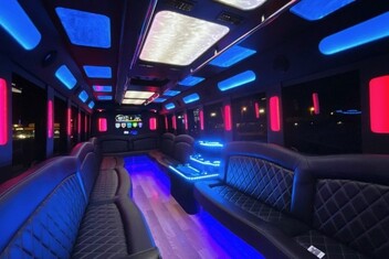 Wichita Falls Limousine Bus Interior