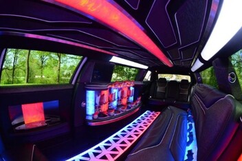 Wichita Falls Limousine Inside