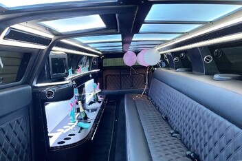 Wichita Falls Limousine Interior